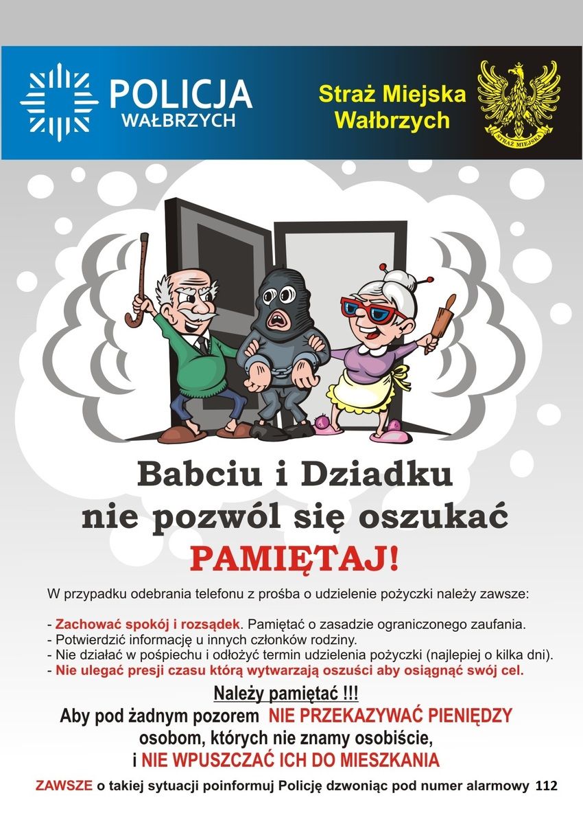 Wałbrzych: Nawet 96–latki nie oszczędzili...