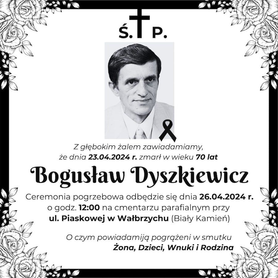 Wałbrzych/powiat wałbrzyski: Zmarł były starosta powiatu wałbrzyskiego