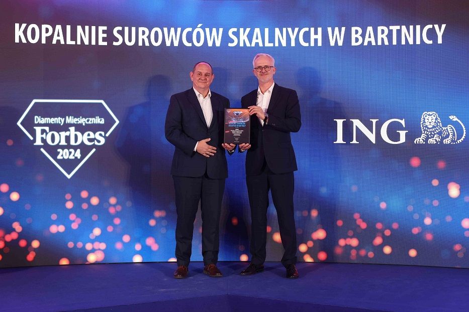 REGION: KSS Bartnica wyróżniona „Diamentem Forbesa 2024”