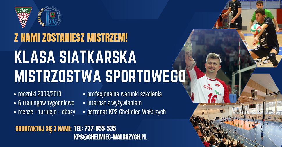 Wałbrzych: Klasa o profilu siatkarskim
