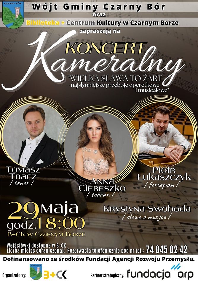 REGION, Czarny Bór: Operetkowe i musicalowe przeboje