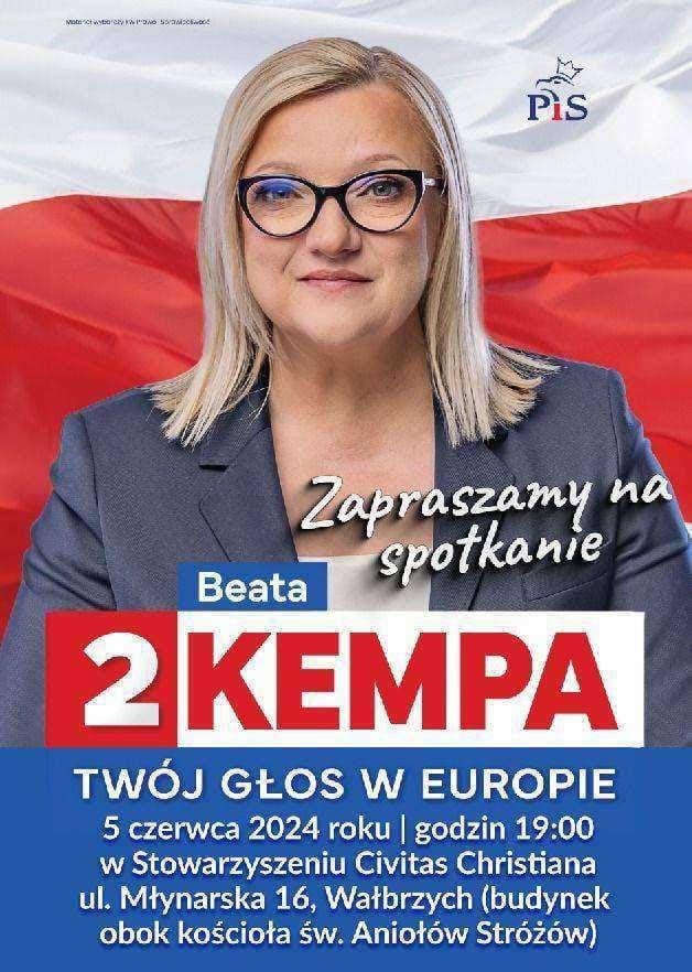 Wałbrzych: Spotkanie z Beatą Kempą
