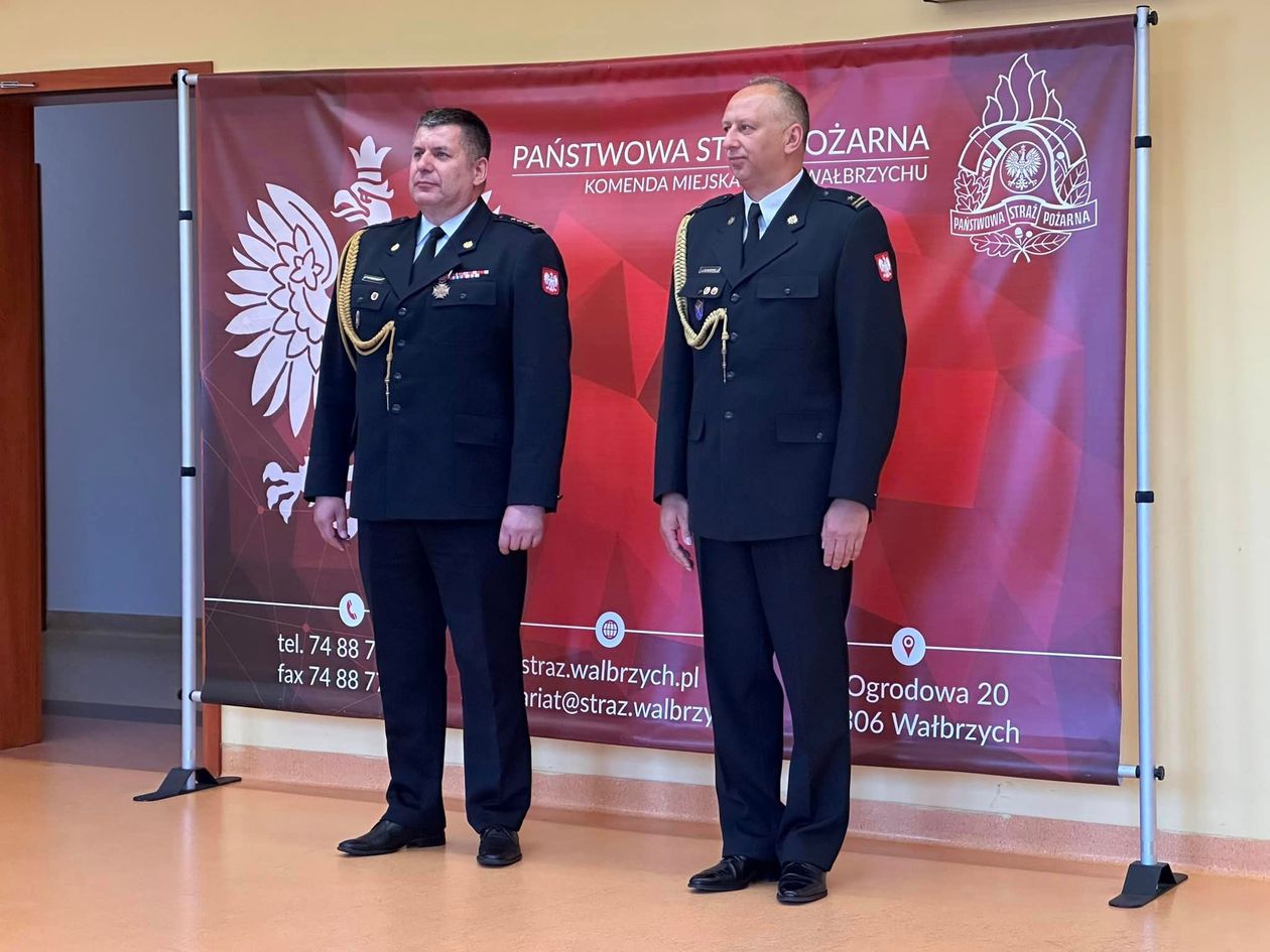 Wałbrzych/powiat wałbrzyski: Nowy komendant na stanowisku