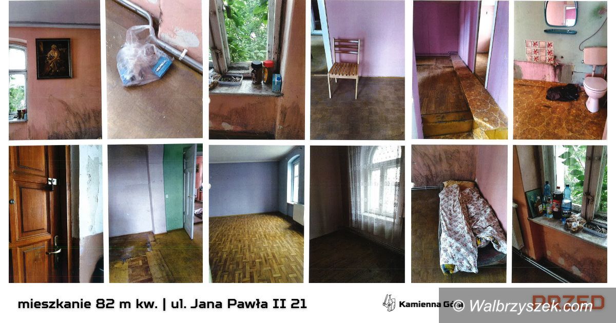 REGION, Kamienna Góra: Dwa mieszkania do remontu