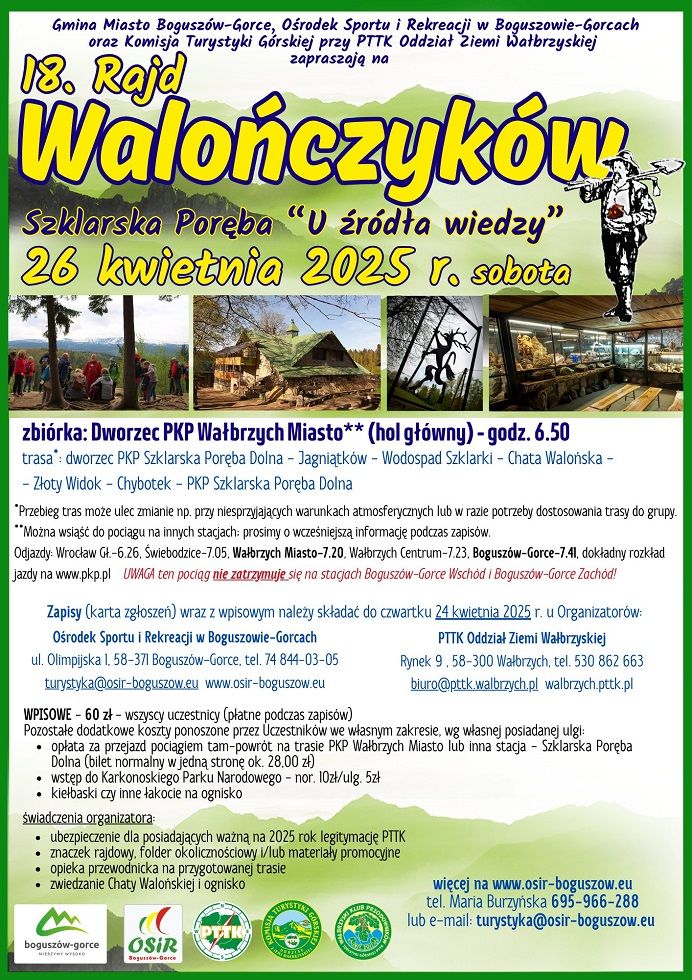 powiat wałbrzyski: Czeka nas Rajd Walończyków