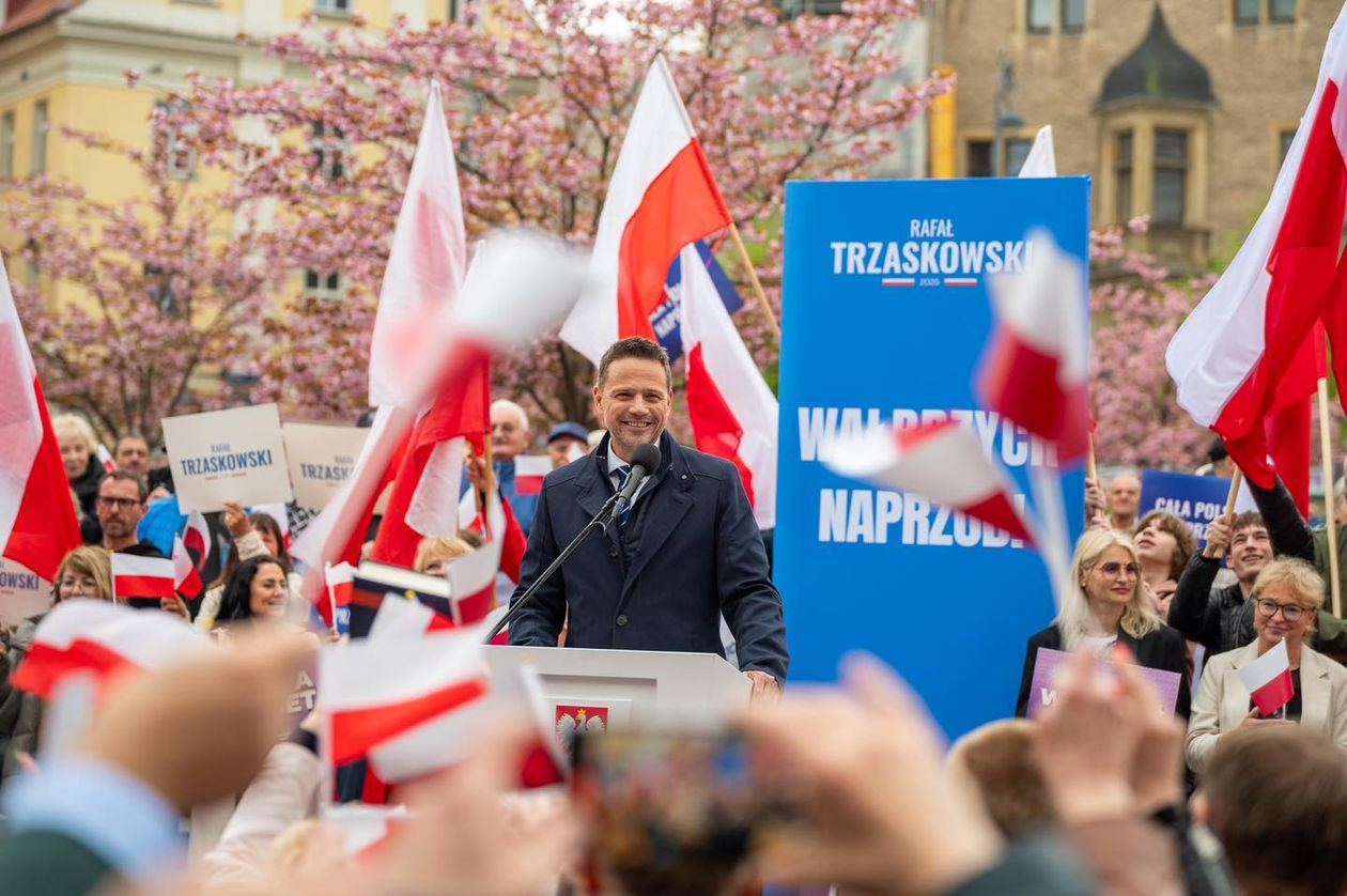 Wałbrzych: Rafał Trzaskowski w Wałbrzychu