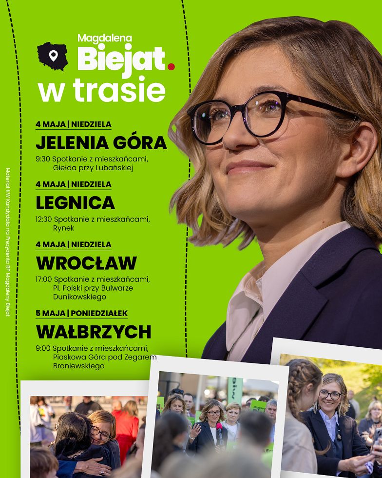 Wałbrzych/REGION: Magdalena Biejat odwiedzi Wałbrzych