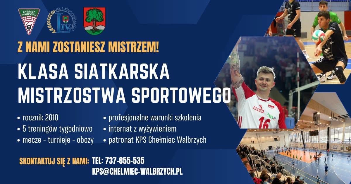 Wałbrzych: Klasa o profilu siatkarskim