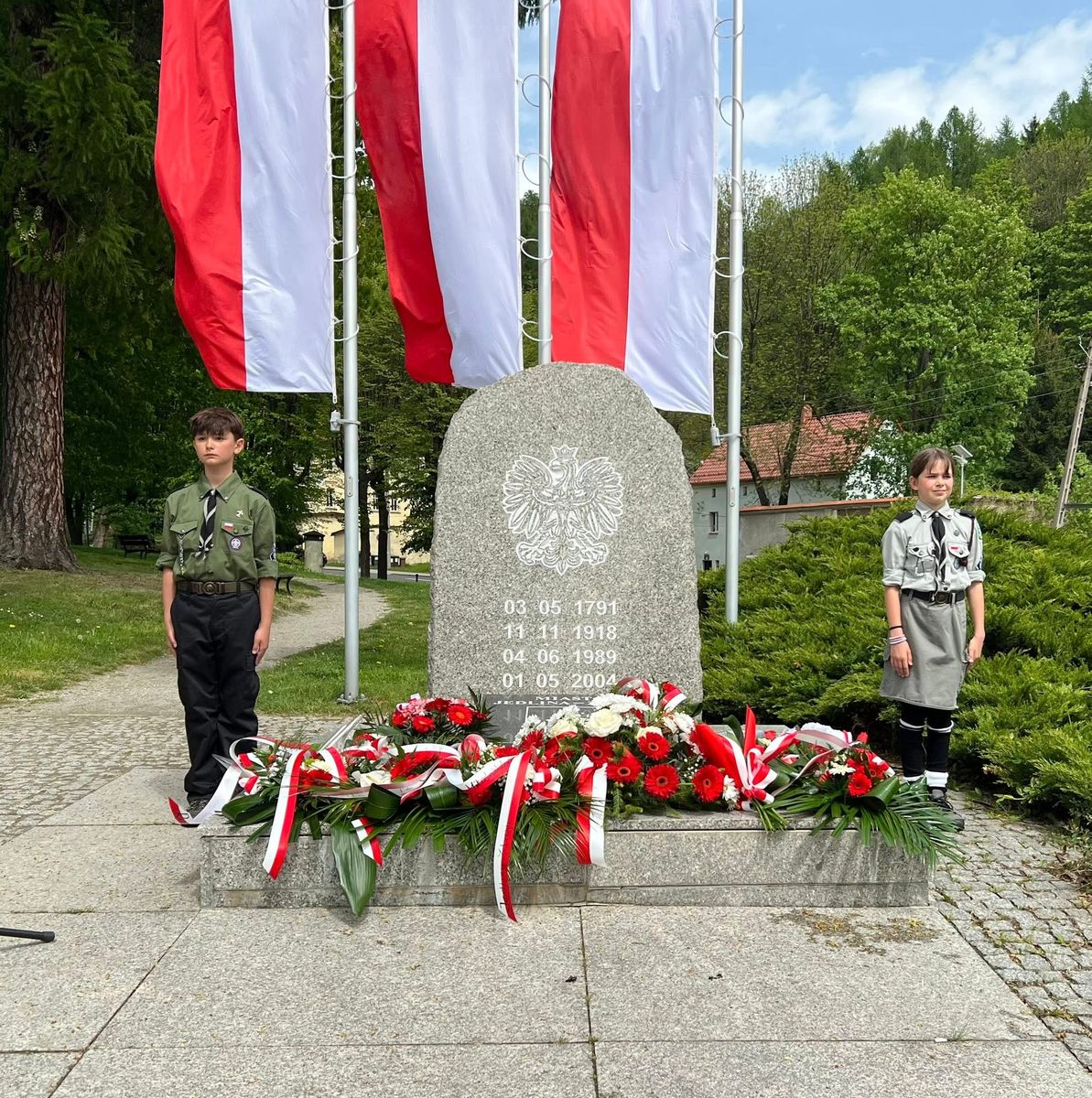 REGION, Jedlina-Zdrój: Podniosła i piękna uroczystość
