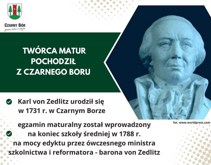 Kraj: Twórca matur pochodził z Czarnego Boru
