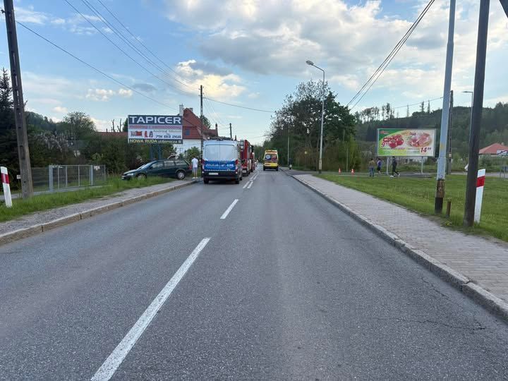 REGION, Jedlina-Zdrój: Śmierć motocyklisty