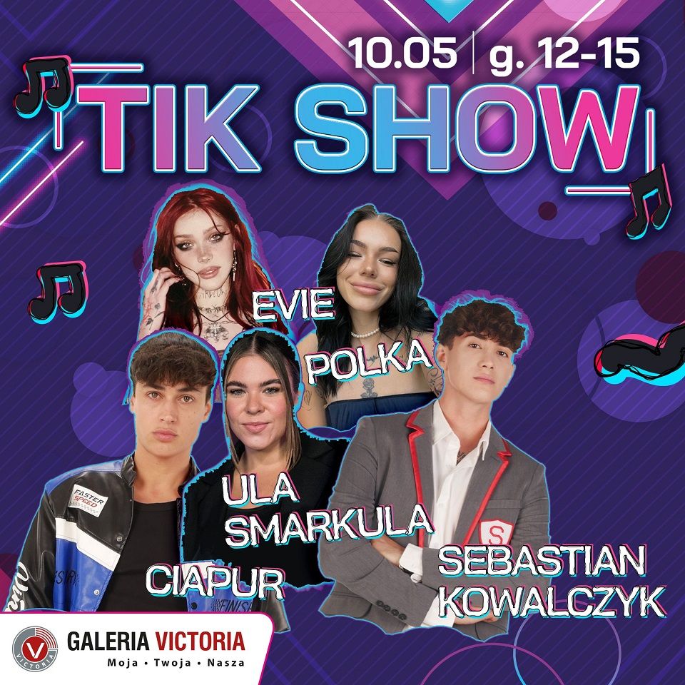 Wałbrzych: TikShow w Galerii