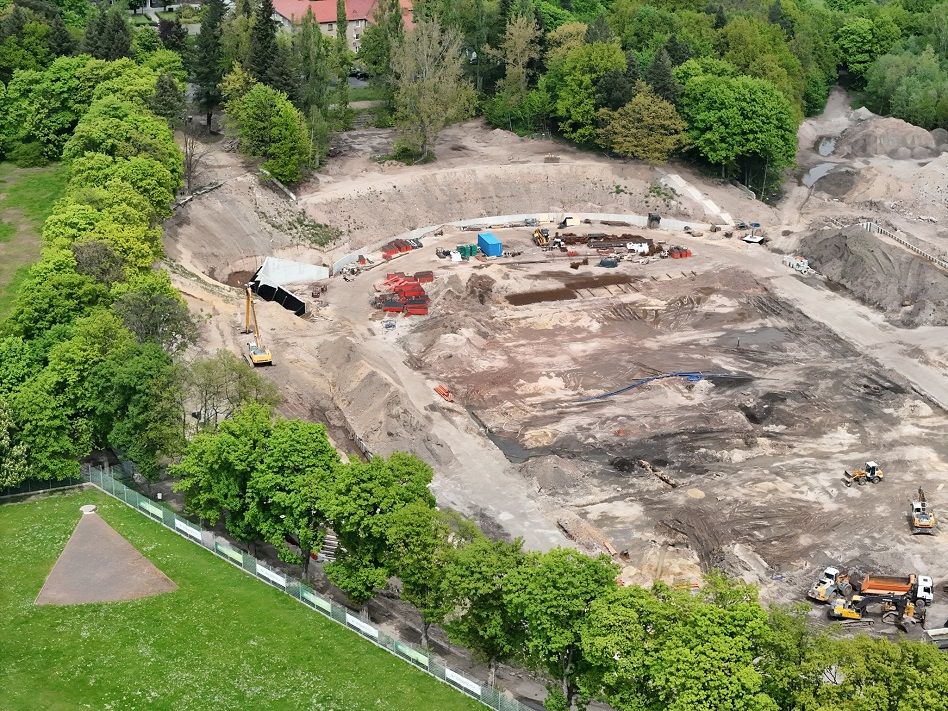 Wałbrzych: Największy plac budowy