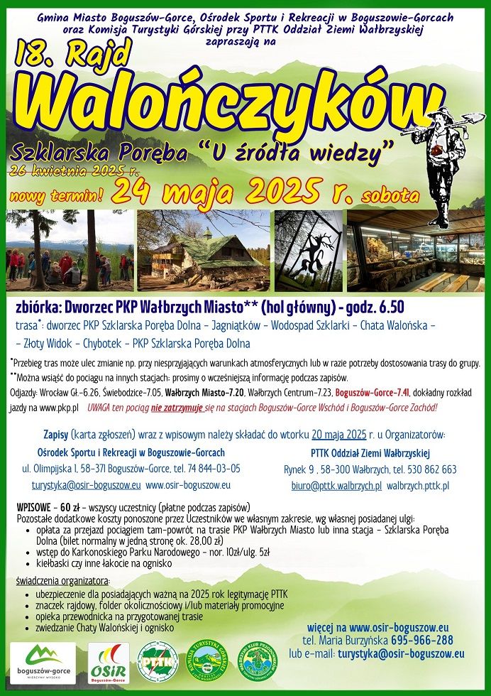 REGION: Rajd Walończyków w nowym terminie