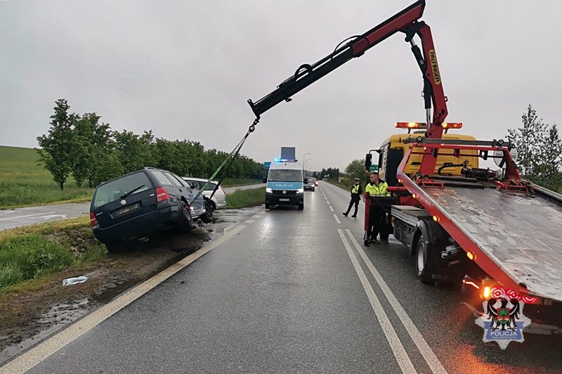 REGION, Nowy Julianów: Jechał zbyt brawurowo