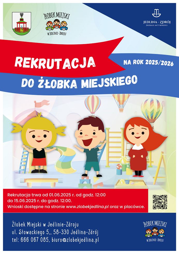 REGION, Jedlina-Zdrój: Rusza rekrutacja do Żłobka Miejskiego w Jedlinie–Zdroju