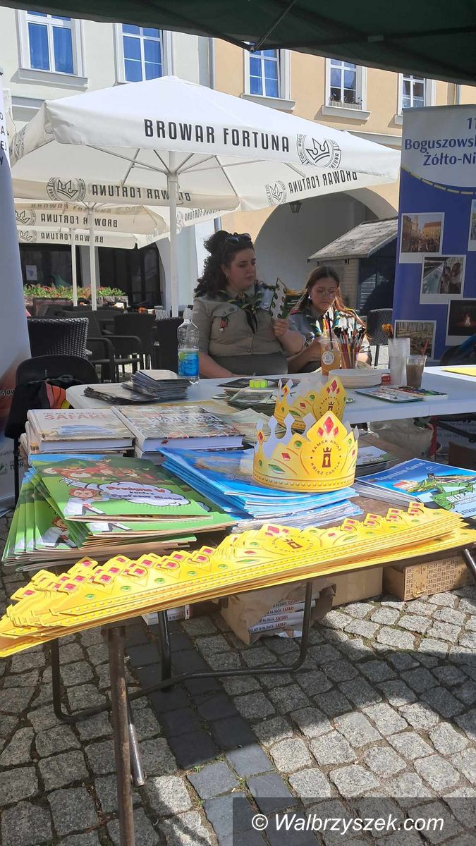 Wałbrzych/Kraj: Harcerze promowali Wałbrzych