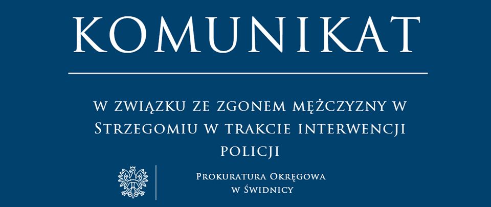 REGION: Prokuratura bada sprawę policyjnej interwencji
