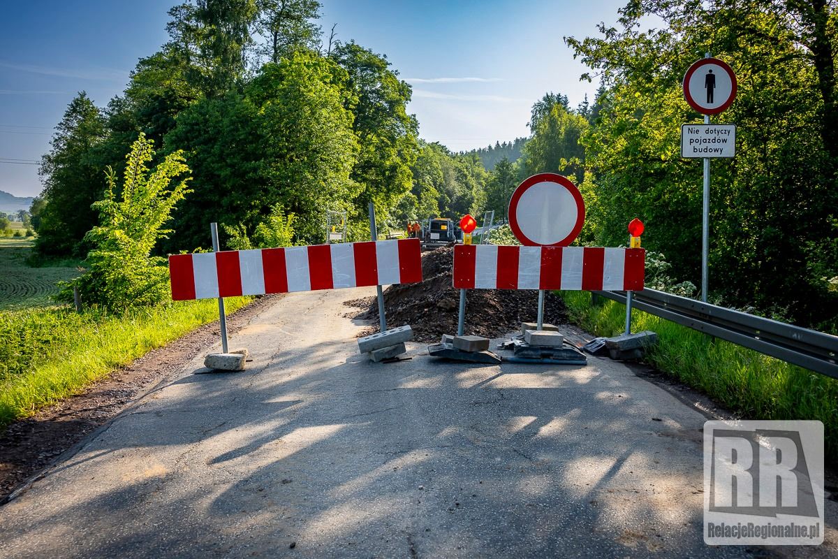 REGION: Zamknięta droga Kamienna Góra–Jaczków