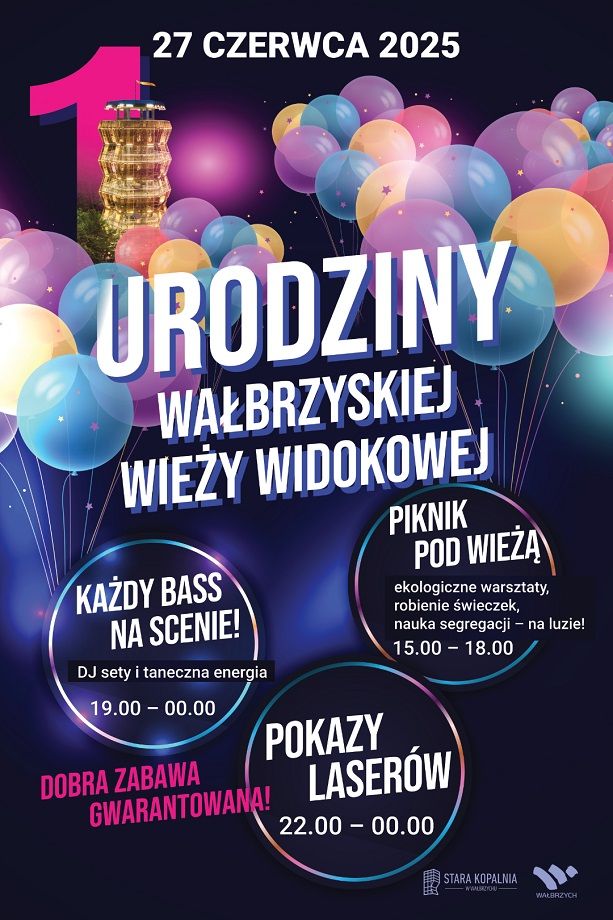Wałbrzych: Urodziny wieży