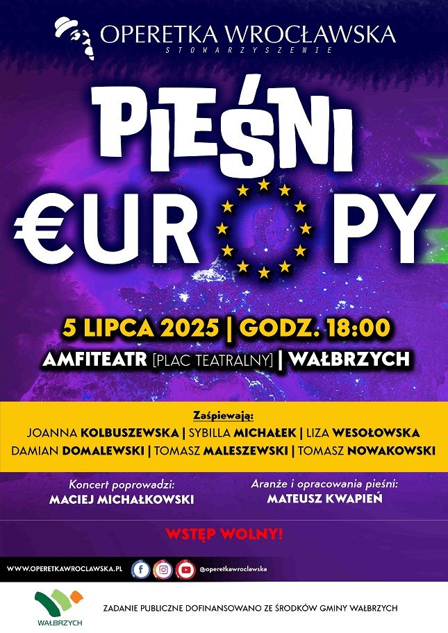 Wałbrzych: Pieśni Europy w Wałbrzychu