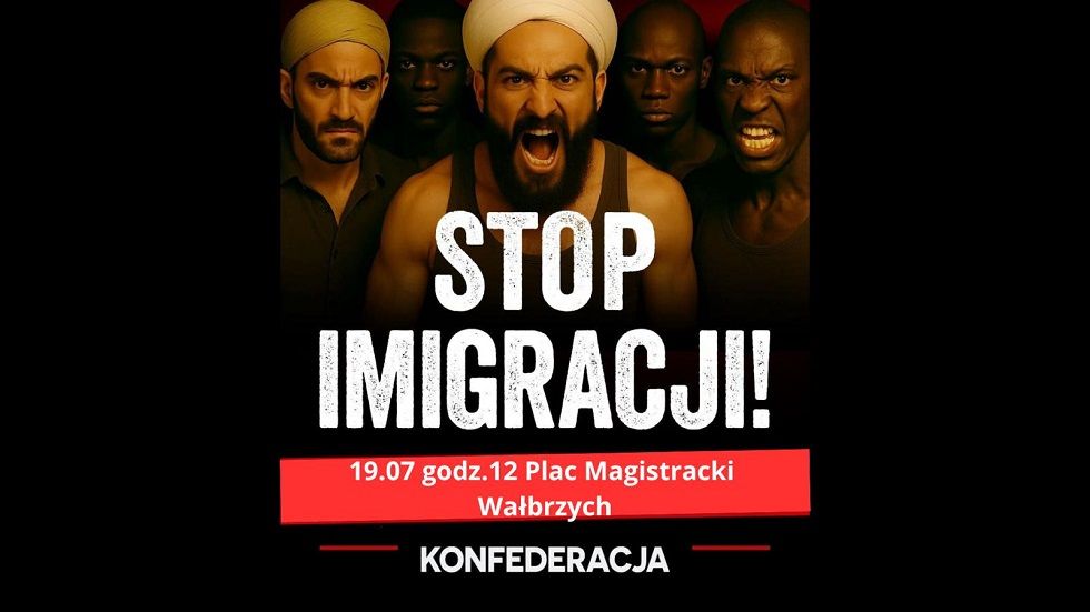Wałbrzych/Kraj: Będą protestować przeciwko imigracji