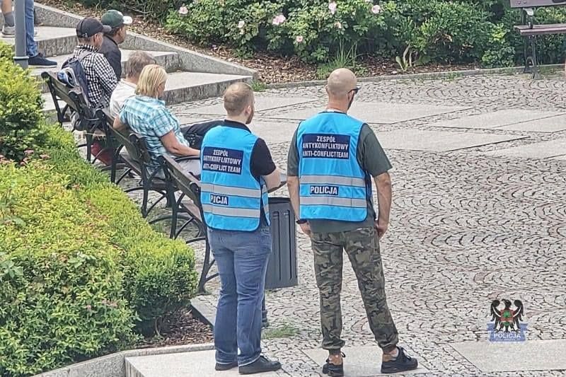 Wałbrzych: Policja kontra manifestanci