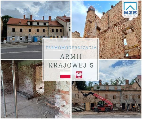 Wałbrzych: Termomodernizacja i rozbiórka