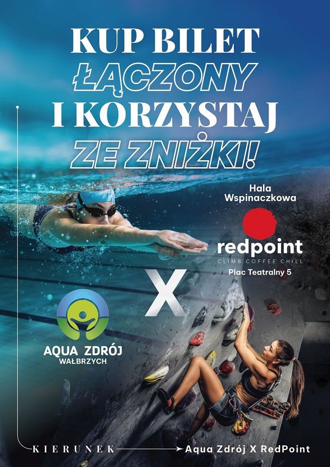 Wałbrzych: Aqua–Zdrój x redpoint – bilet łączony
