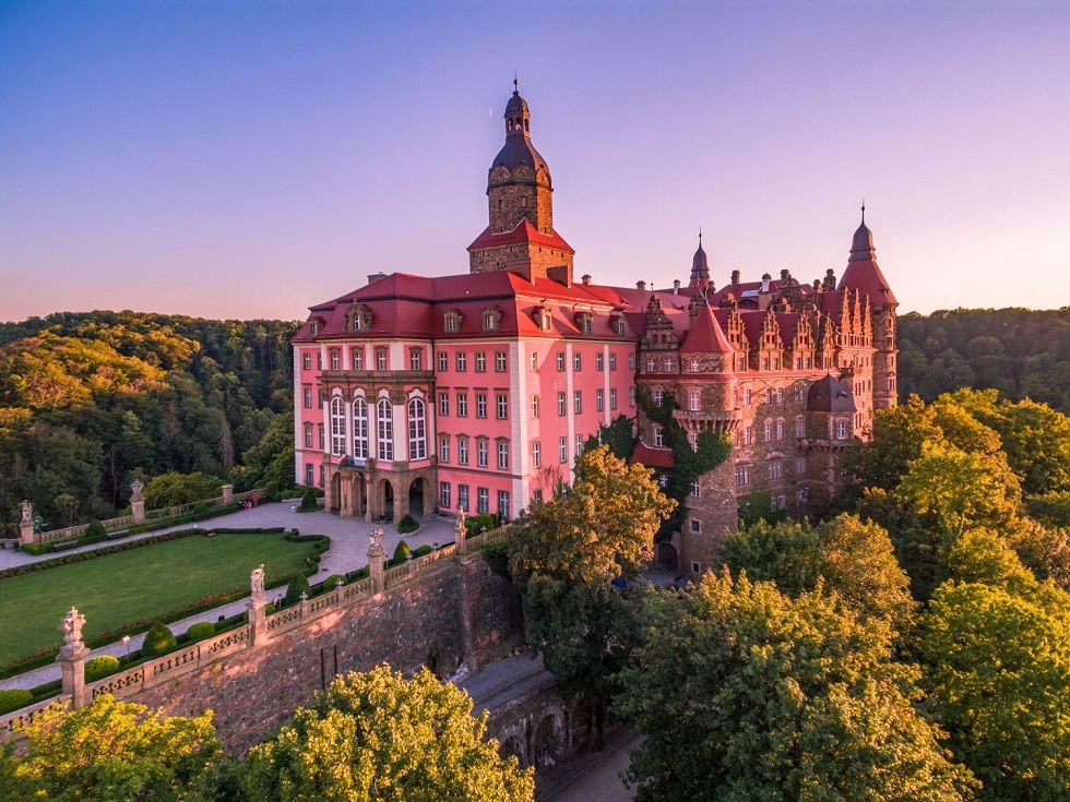 Wałbrzych: Zamek Książ Pomnikiem Historii