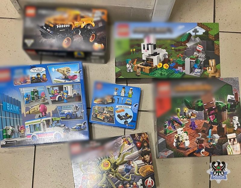 Wałbrzych: Do aresztu za klocki lego...