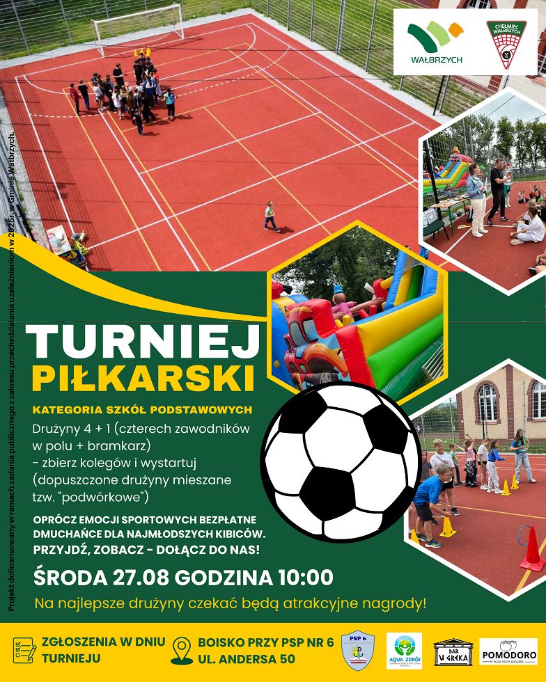 Wałbrzych: Piłkarski turniej