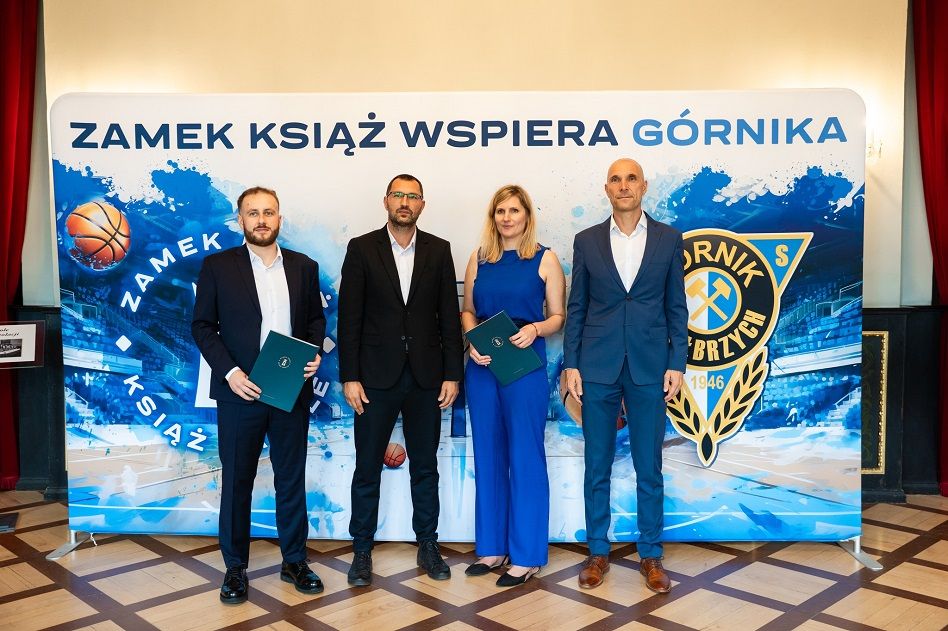 Wałbrzych: Zamek Książ sponsorem tytularnym Górnika Wałbrzych
