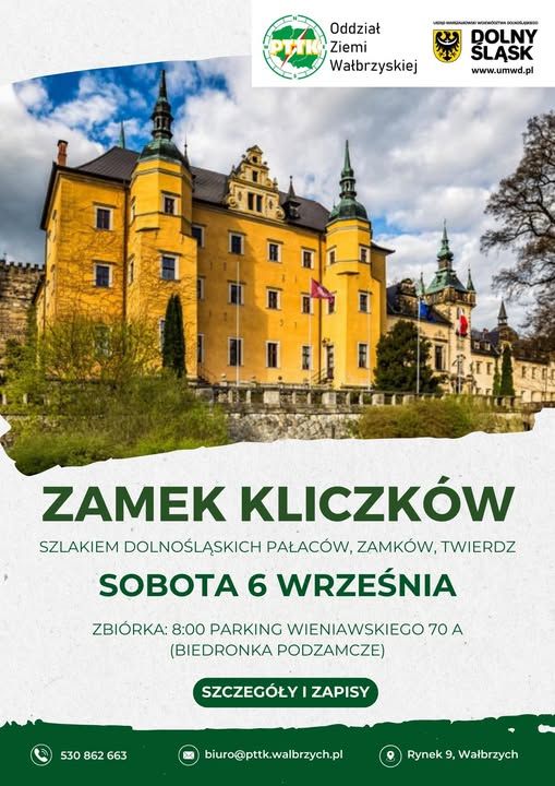 Wałbrzych/REGION: Wycieczka na Zamek Kliczków