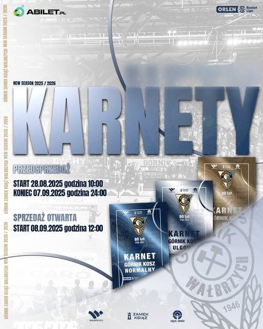 Wałbrzych: Karnety już od jutra