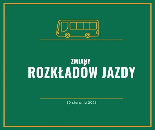 Wałbrzych/powiat wałbrzyski: Zmiany rozkładu jazdy