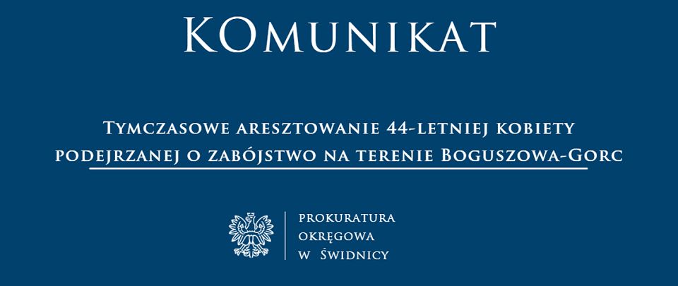 REGION, Boguszów-Gorce: Tymczasowe aresztowanie dla nożowniczki