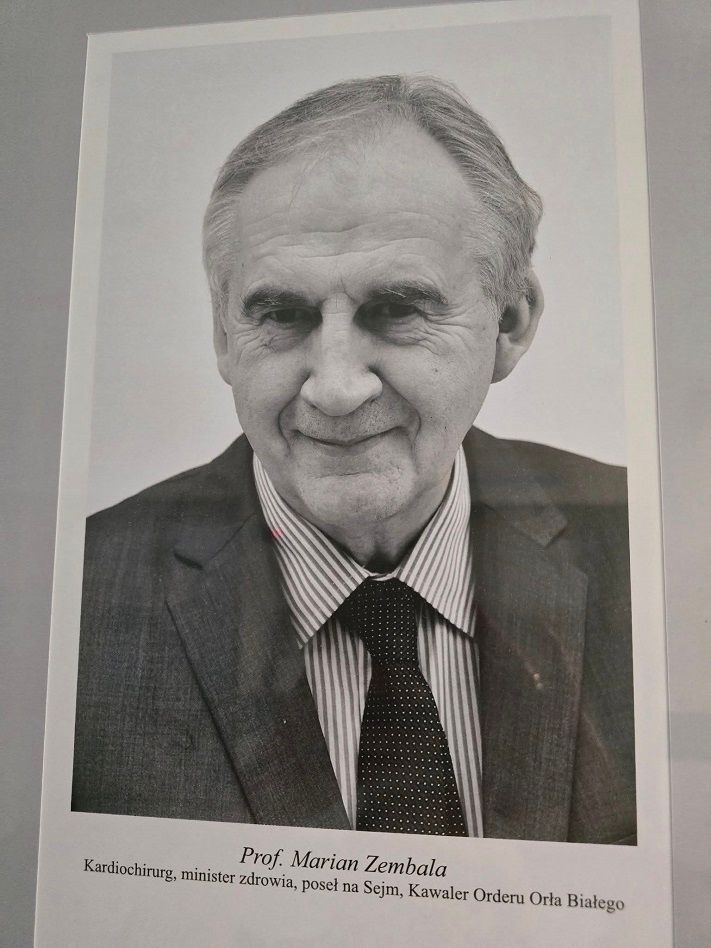 Wałbrzych: Profesor Zembala w Galerii Zasłużonych