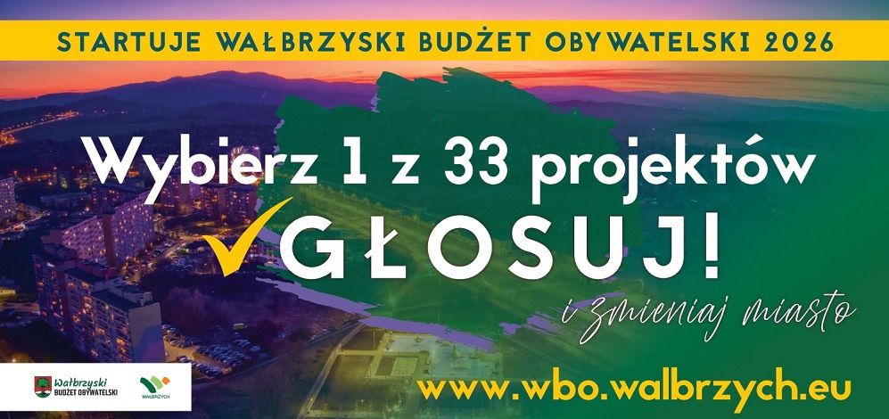 Wałbrzych: Wałbrzyski Budżet Obywatelski 2026