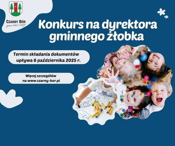 REGION, Czarny Bór: Konkurs na Dyrektora żłobka