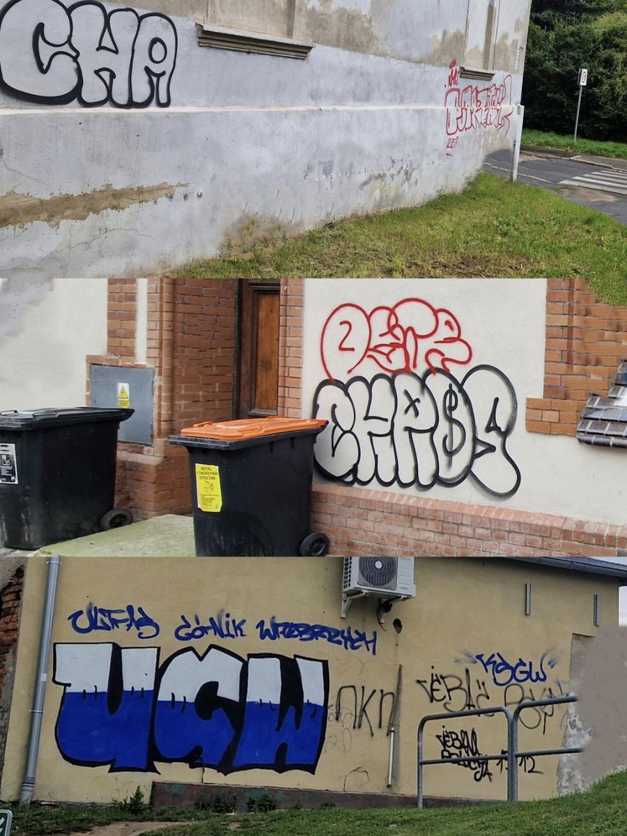 Wałbrzych: Graffiti czy wandalizm?