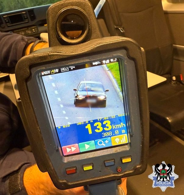Wałbrzych: Ponad 130 km/h po mieście