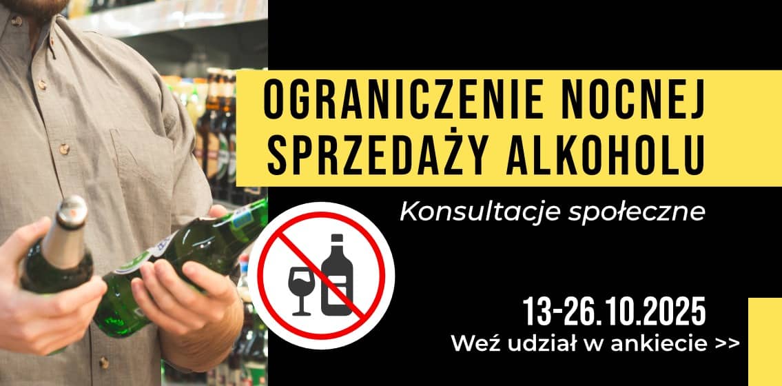Wałbrzych: Mieszkańcy wypowiedzą się na temat nocnej sprzedaży alkoholu