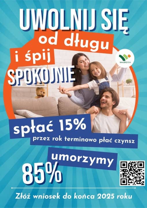 Wałbrzych: Tam można składać wnioski o umorzenie