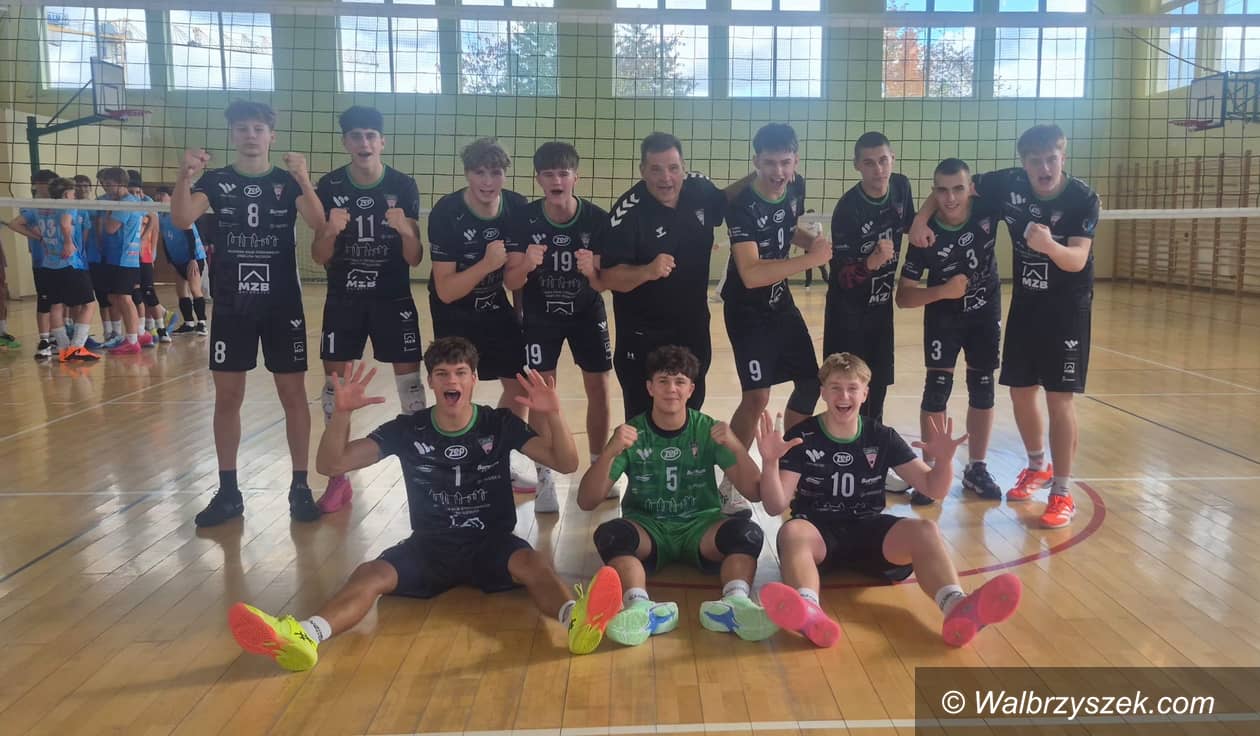 Wałbrzych/REGION: Intensywny weekend męskich drużyn siatkówki