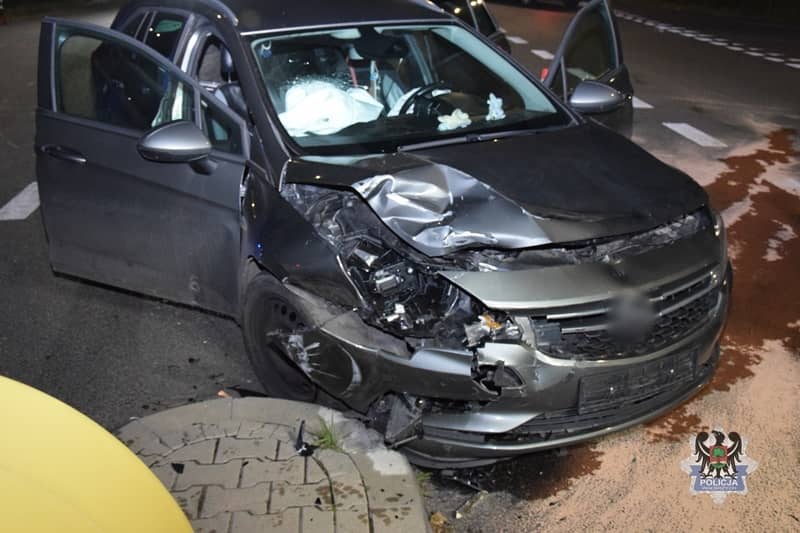 Wałbrzych: Wypadek na wjeździe na Europejkę