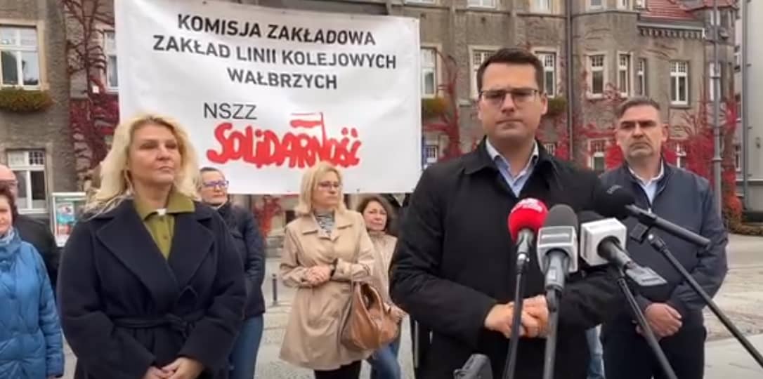 Wałbrzych: Protesty przeciwko likwidacji ZLK Wałbrzych