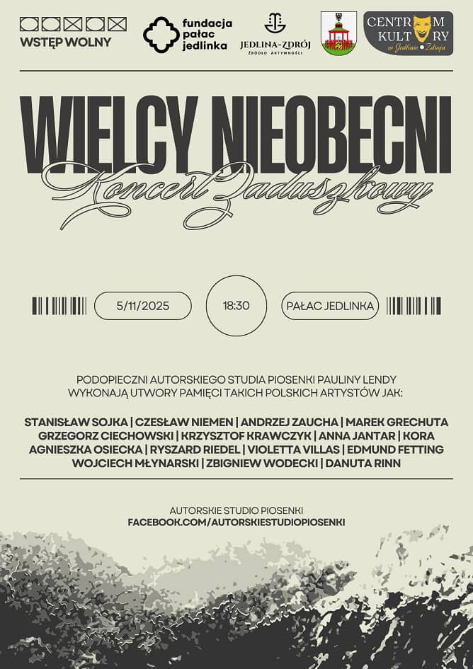 REGION, Jedlina-Zdrój: Koncert Zaduszkowy