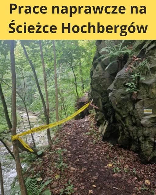 Wałbrzych: Ścieżka w naprawie