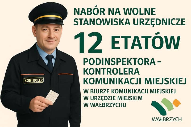 Wałbrzych: MZUK szuka kontrolerów